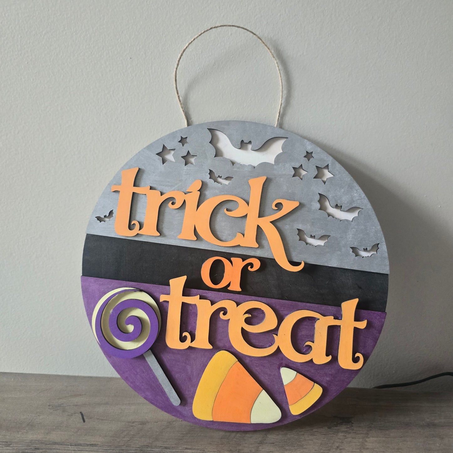 Trick or Treat Door Sign