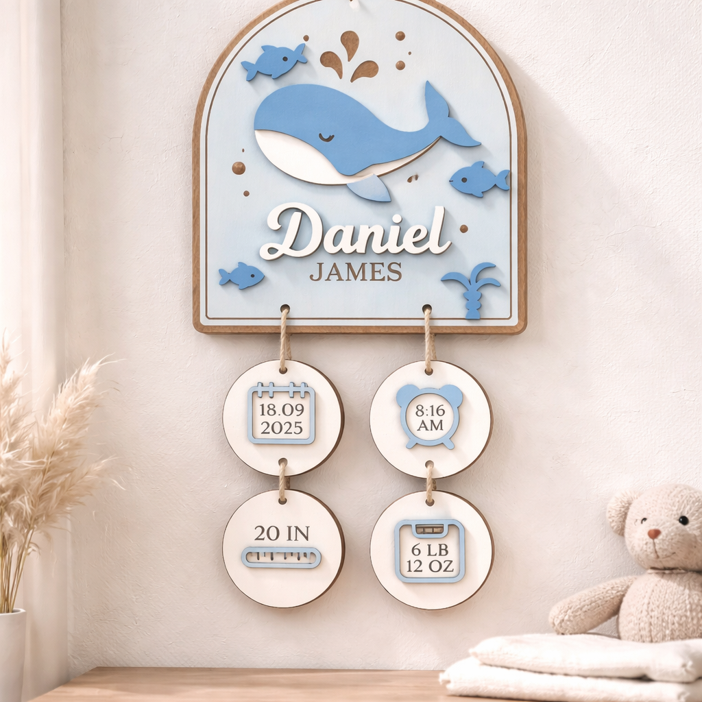 Customizable Nursery Sign