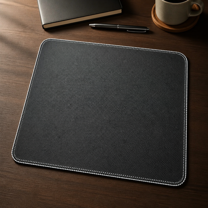 Sunflower & Leopard Print Mouse Pad