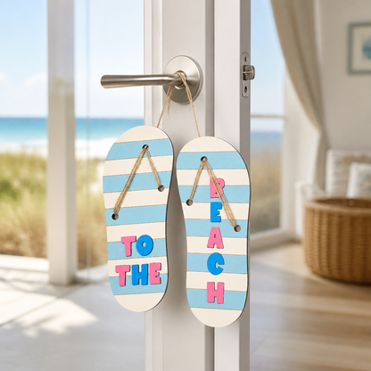 Coastal Flip-Flop Beach Hanger