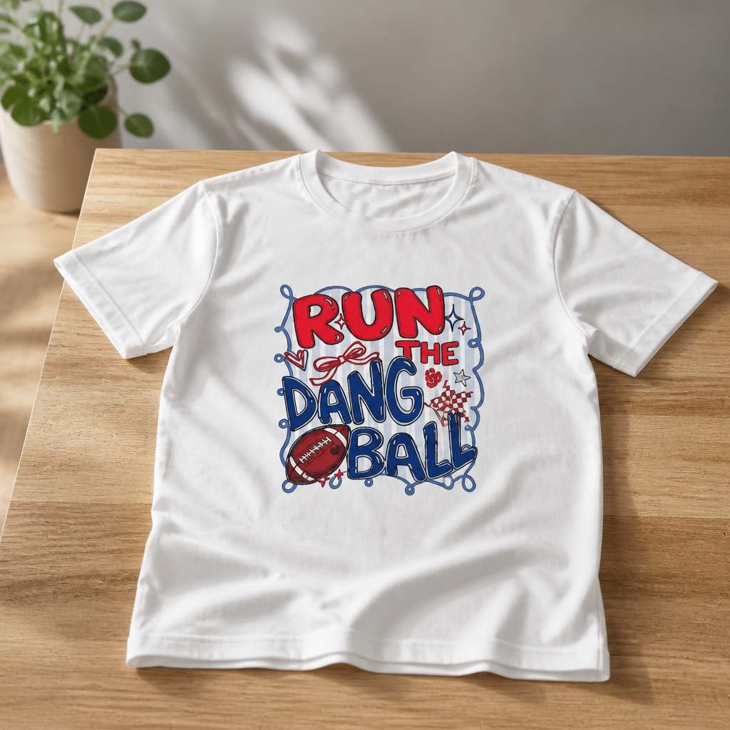 Run the Dang Ball Football T-Shirt