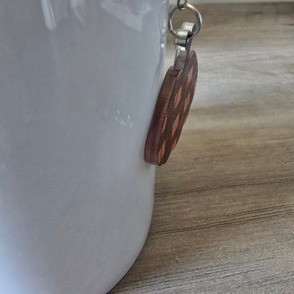 Buffalo Plaid Pumpkin Earrings