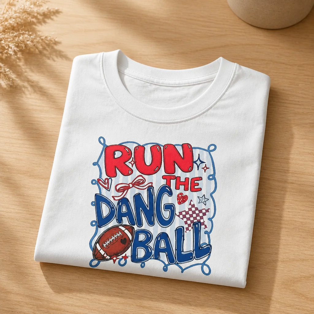 Run the Dang Ball Football T-Shirt