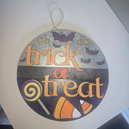 Halloween Door Sign